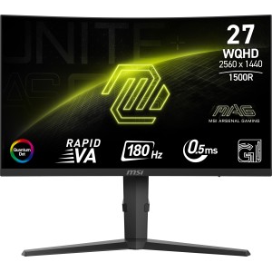 MSI MAG 275CQRF QD E2 pantalla para PC 68,6 cm (27") 2560 x 1440 Pixeles Wide Quad HD Negro