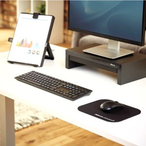 Fellowes 5933907 alfombrilla para ratón Negro