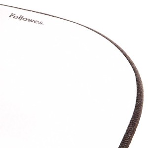 Fellowes 9175801 alfombrilla para ratón Negro, Plata