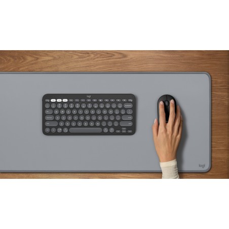 Logitech 910-007015 ratón Viajes Ambidextro RF Wireless + Bluetooth Óptico 4000 DPI