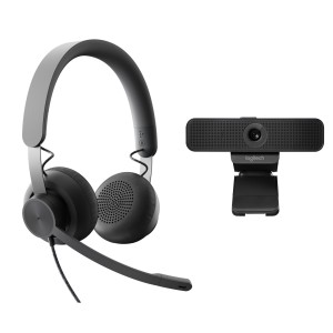 Logitech 991-000339 sistema de video conferencia 1 personas(s) 3 MP Sistema de vídeoconferencia personal
