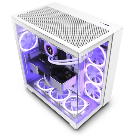 H9 All white Midi Tower Blanco