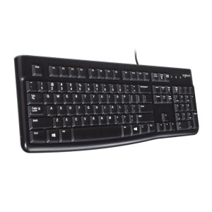 Logitech Keyboard K120 for Business teclado Universal USB QWERTY Español Negro