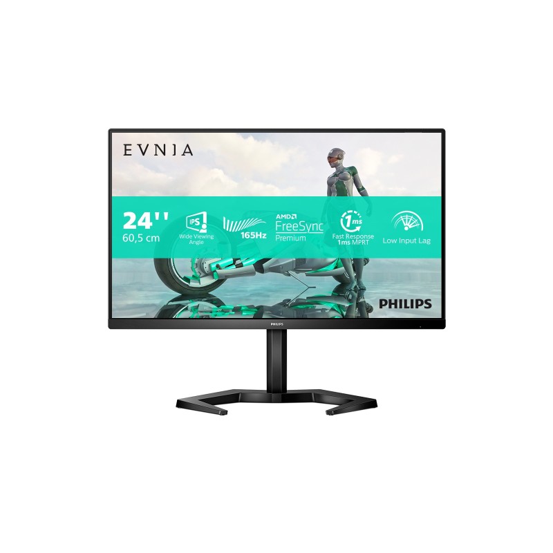 Philips Evnia 24M1N3200ZS 00 pantalla para PC 60,5 cm (23.8") 1920 x 1080 Pixeles Full HD LCD Negro