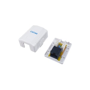 Equip 235215 caja de conexiones de red Cat6a Blanco