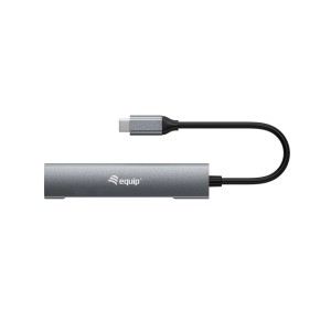 Equip 128963 hub de interfaz USB 3.2 Gen 1 (3.1 Gen 1) Type-C 5000 Mbit s Negro, Plata
