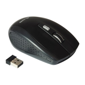 Equip 245104 ratón Viajes Ambidextro RF inalámbrico Óptico 1600 DPI