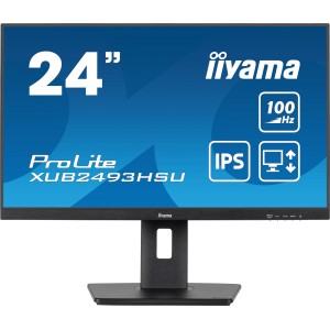 iiyama XUB2493HSU-B7 pantalla para PC 60,5 cm (23.8") 1920 x 1080 Pixeles Full HD LED Negro