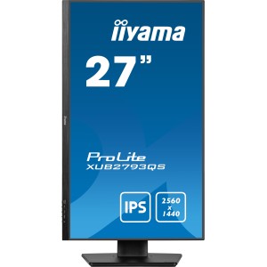 iiyama ProLite XUB2793QS-B7 pantalla para PC 68,6 cm (27") 2560 x 1440 Pixeles Quad HD LED Negro