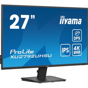 iiyama ProLite XU2792UHSU-B6 pantalla para PC 68,6 cm (27") 3840 x 2160 Pixeles 4K Ultra HD LED Negro