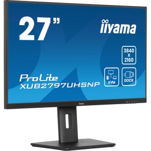 iiyama ProLite XUB2797UHSNP-B1 pantalla para PC 68,6 cm (27") 3840 x 2160 Pixeles 4K Ultra HD LED Negro