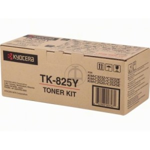 KYOCERA TK-825Y cartucho de tóner 1 pieza(s) Original Amarillo