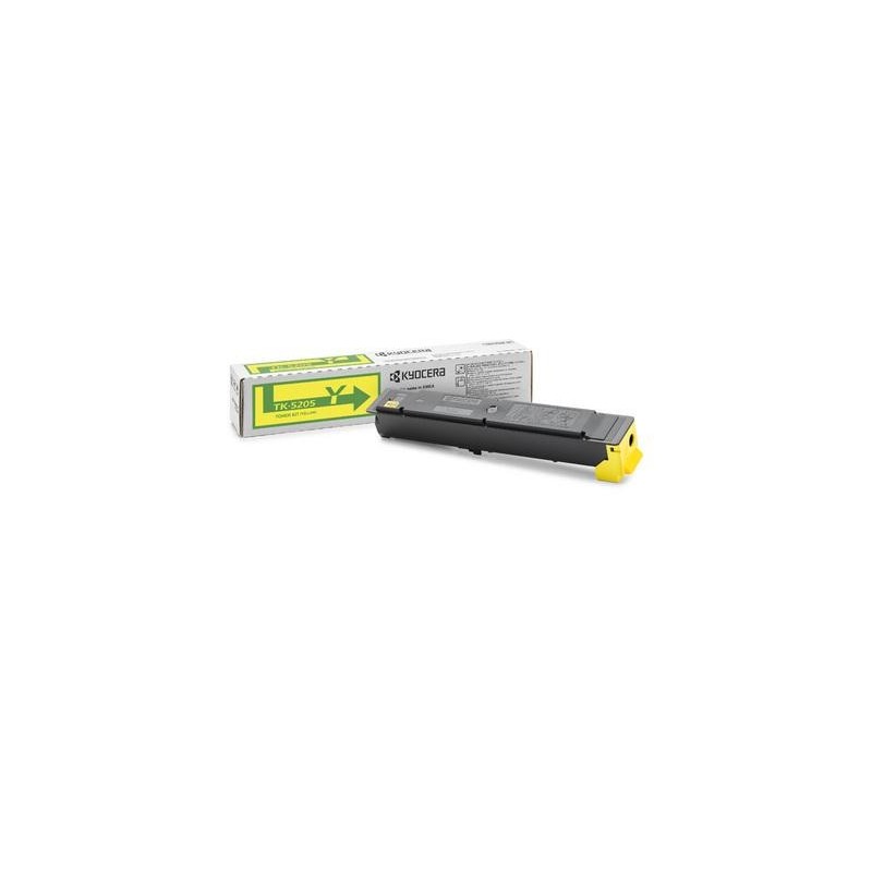 KYOCERA TK-5205Y cartucho de tóner 1 pieza(s) Original Amarillo