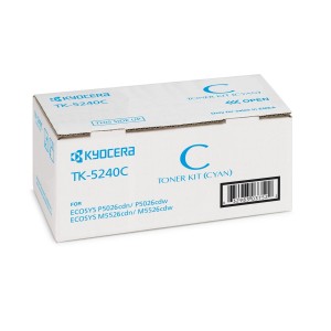 KYOCERA TK-5240C cartucho de tóner 1 pieza(s) Original Cian
