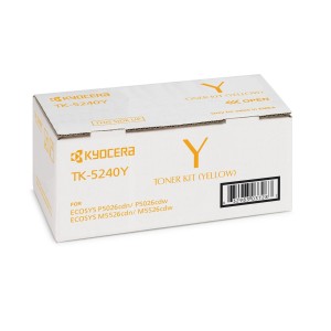 KYOCERA TK-5240Y cartucho de tóner 1 pieza(s) Original Amarillo