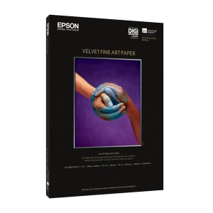 Epson Velvet Fine Art Paper, A3+, 260 g m², 20 hojas