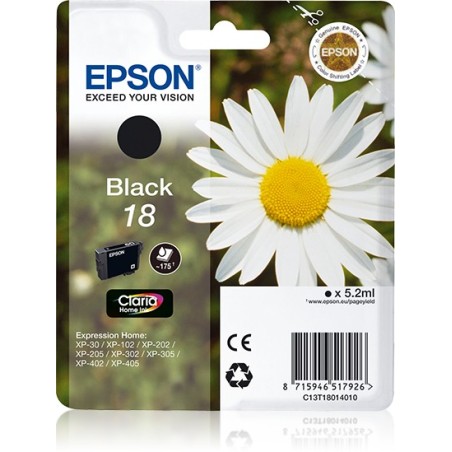 Epson Daisy Cartucho 18 negro (etiqueta RF)