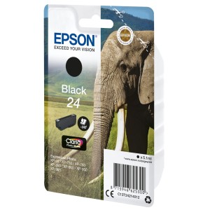 Epson Elephant Cartucho 24 negro (etiqueta RF)