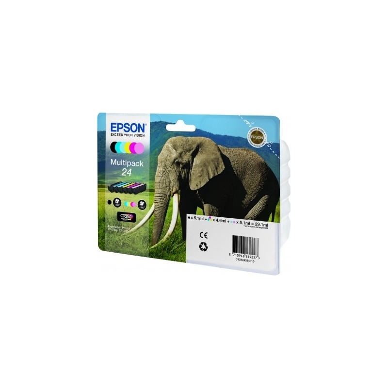 Epson Elephant Multipack 24 6 colores