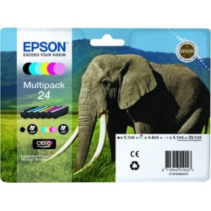 Epson Elephant Multipack 24 6 colores