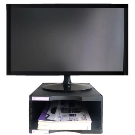 6611 NE soporte para monitor Piso Negro