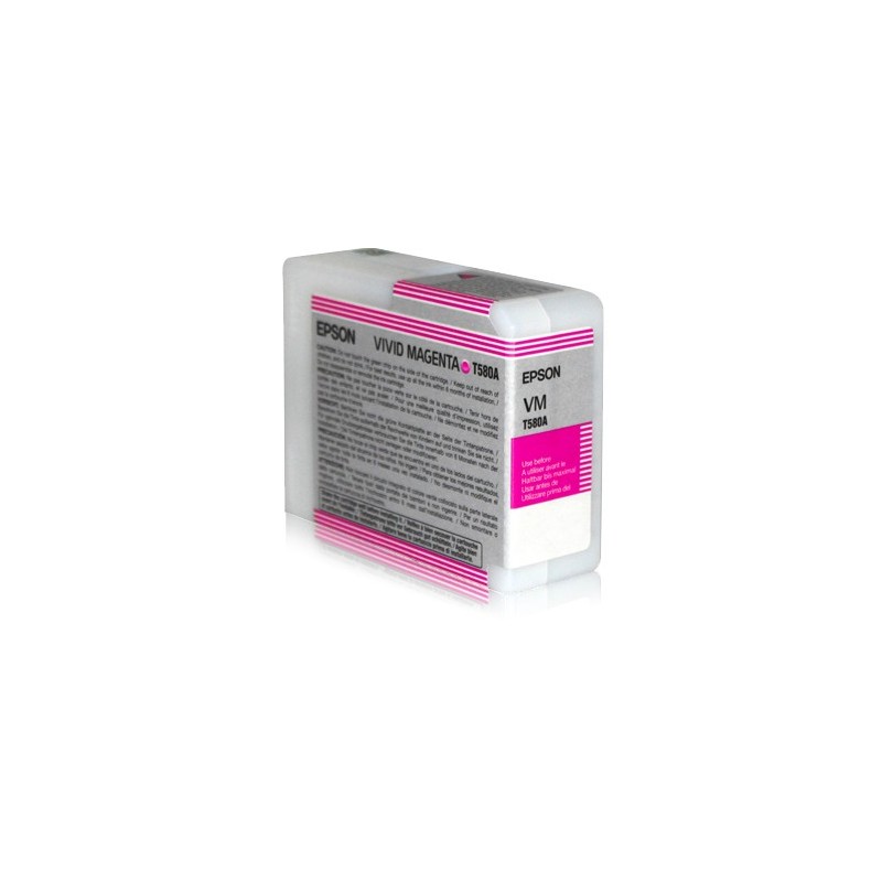 Epson Cartucho T580A00 magenta vivo