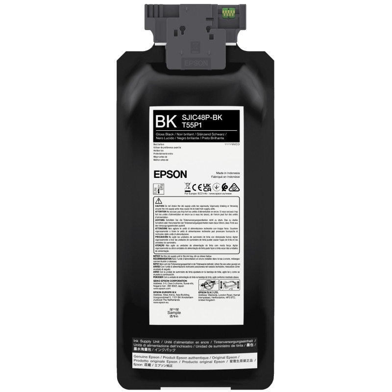 Epson SJIC48P-BK cartucho de tinta 1 pieza(s) Original Negro