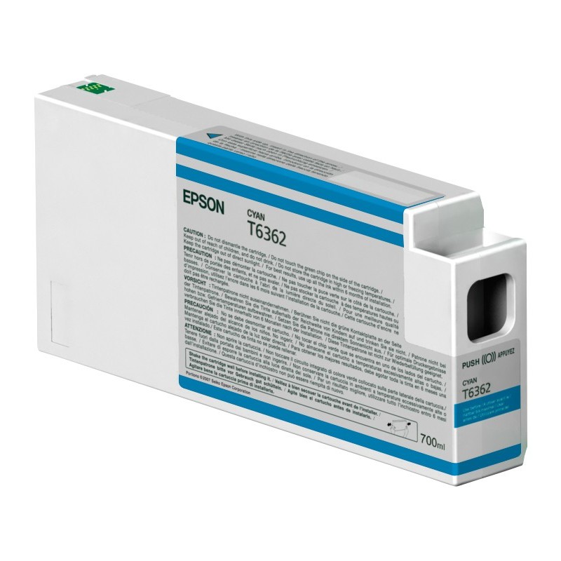 Epson Cartucho T636200 cian