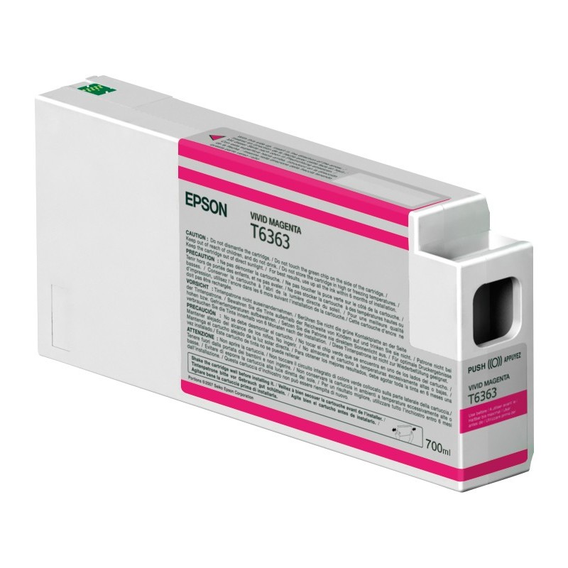 Epson Cartucho T636300 magenta vivo