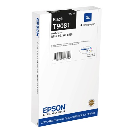 Epson Cartucho T9081 negro XL