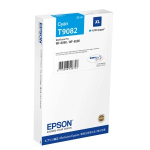 Epson Cartucho T9082 cian XL