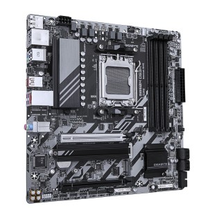GIGABYTE B850M DS3H Placa Base - Procesadores AMD Ryzen Serie 9000, 16+2+2 fases VRM digitales, hasta 8200MHz DDR5 (OC), 1xPCIe