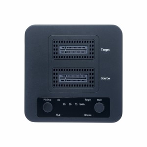 StarTech.com Dock Duplicador Clonador Autónomo 1 1 de Unidad SSD NVMe M.2 - 90GBpm - USB-C 3.2 de 20Gbps - Docking Station USB