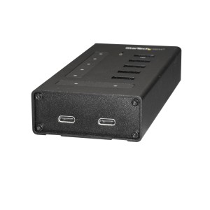 StarTech.com Hub Concentrador USB 3.0 (5Gbps) USB A a 5x USB-A y 2x USB Tipo C de 7 Puertos - Ladrón USB a USBC Industrial