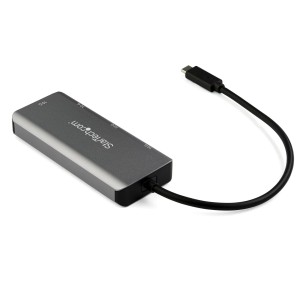 StarTech.com Hub USB C de 4 puertos - 2x USB A y 2x USB C - Concentrador USB Tipo C 3.2 Gen 2 SuperSpeed de 10Gbps Alimentado