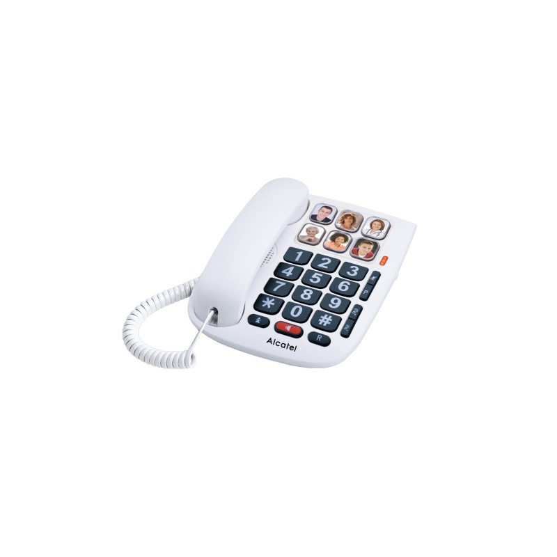 TMAX 10 Teléfono analógico Blanco