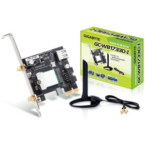 GIGABYTE GC-WB1733D-I adaptador y tarjeta de red Interno WLAN   Bluetooth 1733 Mbit s