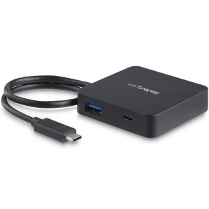 StarTech.com Adaptador Multipuertos USB C - Mini Dock Portátil USB-C 4K HDMI - Gigabit Ethernet - Hub USB 3.0 (1x USB-A 1x