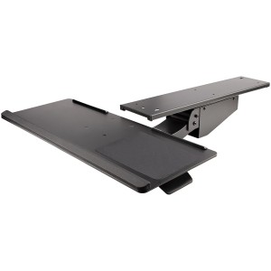 StarTech.com Bandeja para Teclado y Ratón para Debajo del Escritorio - de 30cm x 78cm - de Altura Ajustable - Soporte