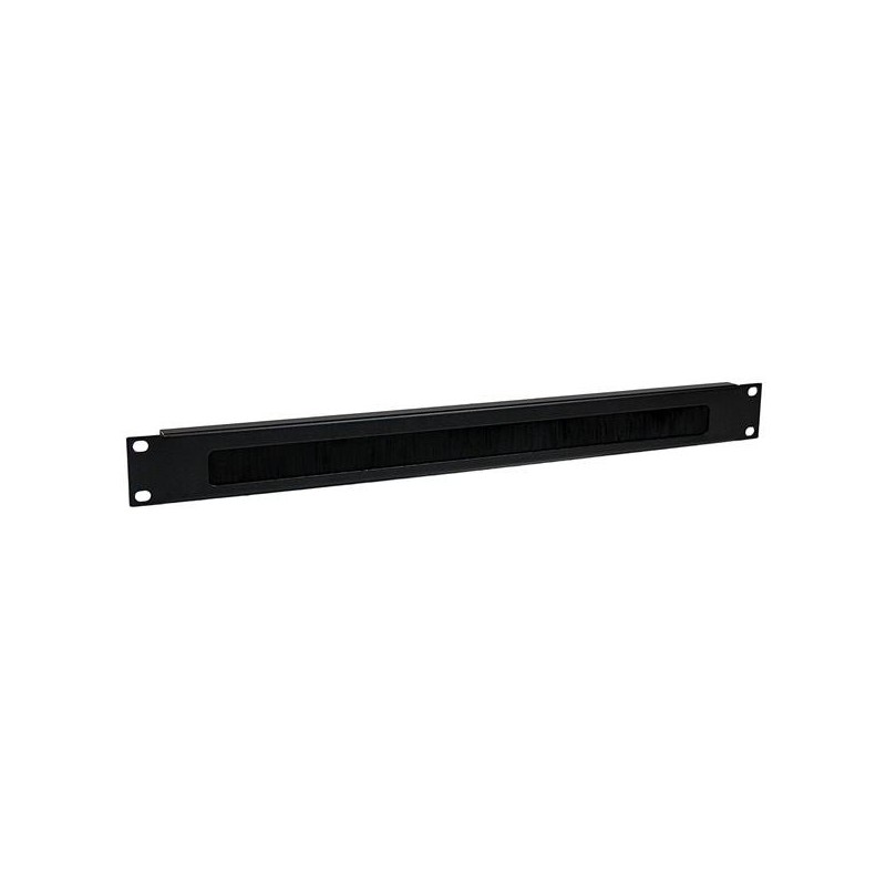 StarTech.com Panel Pasacables con Cepillo para Armario Rack de Servidores 1U - Organizador de Cableado de Peine