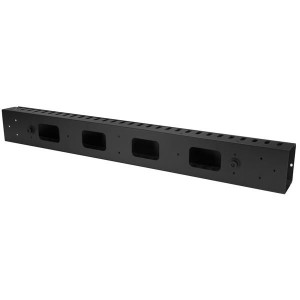 StarTech.com Gestor Organizador Vertical de Cableado con Lengüetas - 0U - 1,8m
