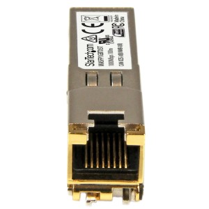StarTech.com Módulo Transceptor SFP Compatible con Cisco Meraki MA-SFP-1GB-TX - 1000BASE-T - SFP a RJ45 Cat6   Cat5e -