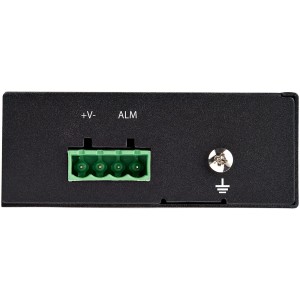 StarTech.com Conversor de Medios Ethernet Industrial PoE+ de Fibra a Ethernet de 60W - Convertidor SFP a RJ45 de Fibra IP30