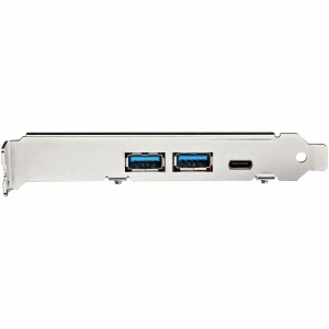 StarTech.com Tarjeta PCIe de 5 Puertos USB -Tarjeta PCI Express USB 3.2 Gen 2 (10Gbps)con 1 Puerto USB-C y 2 Puertos USB-A - 1