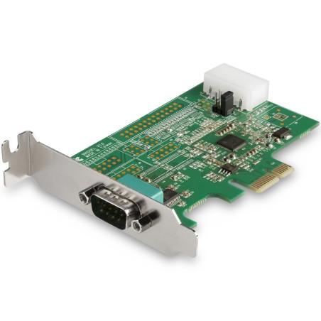 StarTech.com Tarjeta Adaptadora Serie PCI Express RS232 de 4 Puertos - Tarjeta Controladora Serie PCIe RS232 - PCIe a Serie DB9
