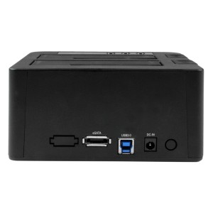 StarTech.com Duplicador USB 3.0 (5Gbps) o eSATA de Discos Duros de 2 Bahías, Independiente, Clonador Copiador de SSD o HDD SATA