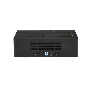 StarTech.com Base de Acoplamiento USB 3.0 de 4 Bahías SATA - Docking Station USB de Discos Duros o SSD SATA III de 2,5 3,5" -