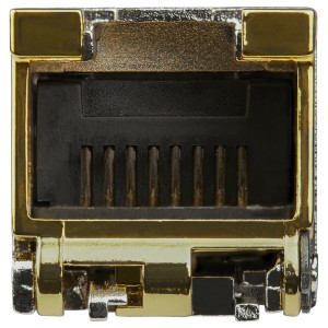 StarTech.com Módulo Transceptor SFP Compatible con el Modelo SFP-1G-T de Dell EMC - 1000BASE-T - SFP a RJ45 Cat6   Cat5e - SFP