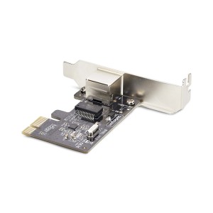 StarTech.com Tarjeta de Red PCI Express de 1 Puerto Gigabit - Adaptador Ethernet PCIe RJ45 - Perfil Bajo - 10 100 1000Mbps -