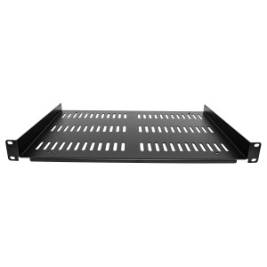 StarTech.com Estante Ventilado 1U para Armario Rack de Servidores - Bandeja Universal Voladiza para Montaje en Rack de 19" -
